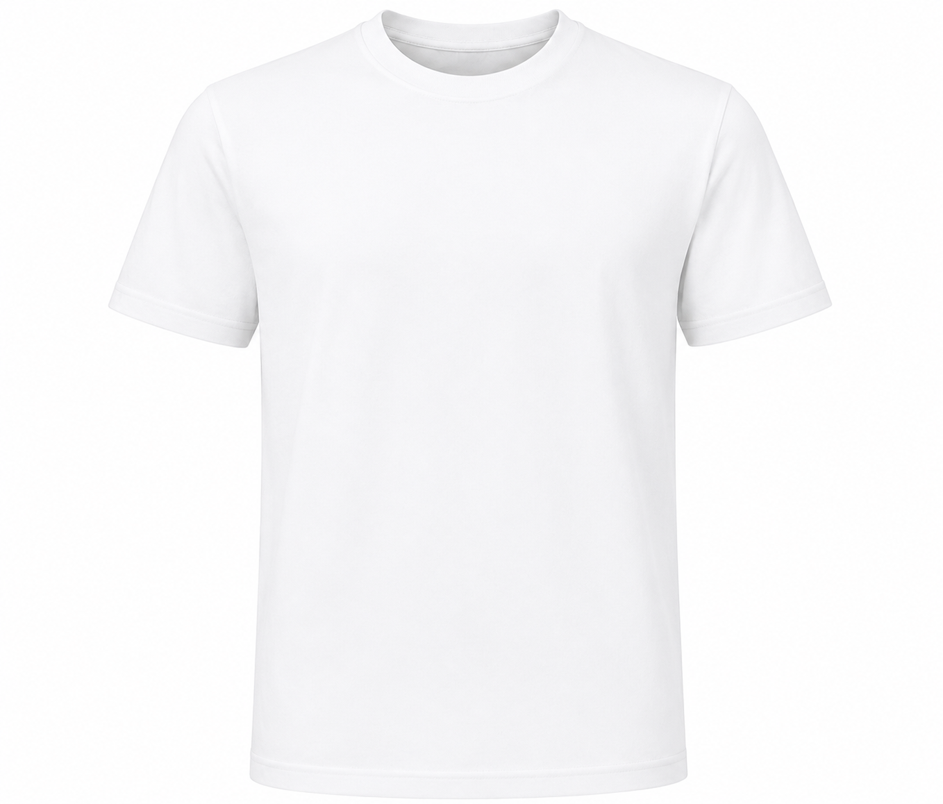 T-shirt vierge T-shirt blanc à personnaliser avec votre visuel – Image 1
