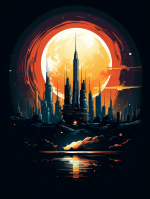 T-shirt Futuriste (1) – Image 2