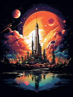 T-shirt Futuriste (157) – Image 2