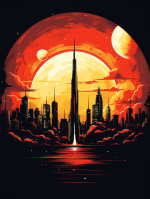 T-shirt Futuriste (2) – Image 2