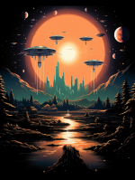 T-shirt Futuriste (3) – Image 2