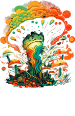 T-shirt Psychedelic Design (3) – Image 3