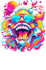 T-shirt Psychedelic Design (52) – Image 3