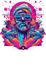 T-shirt Psychedelic Design (63) – Image 3