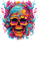 T-shirt Psychedelic Design (73) – Image 3