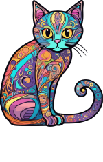 T-shirt Psychedelic Design (76) – Image 3