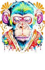 T-shirt Psychedelic Design (93) – Image 3