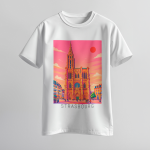 T-shirt Ville Strasbourg - Cathédrale de Strasbourg